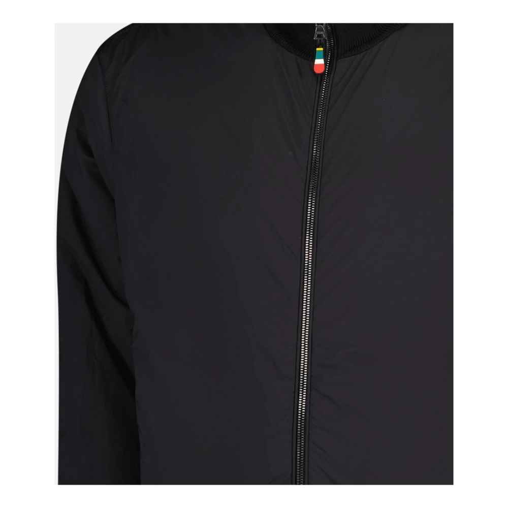 Orlebar Brown Omkeerbare Zwarte Jas Herfst-Winter 2024 Collectie Black Heren