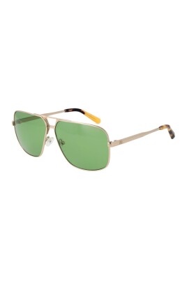 lunettes-de-soleil-homme-or-verres-verts