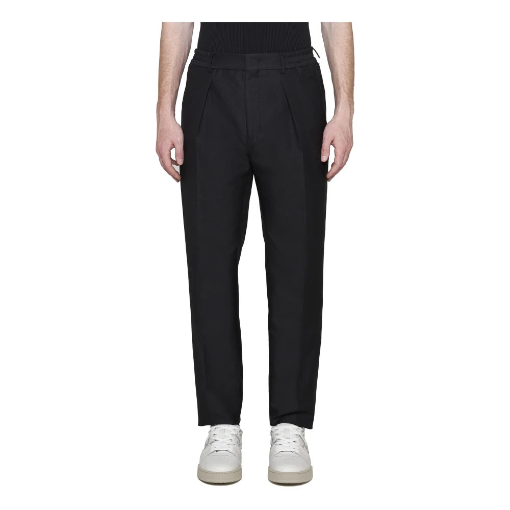 Fendi Zwarte Broek Black Heren