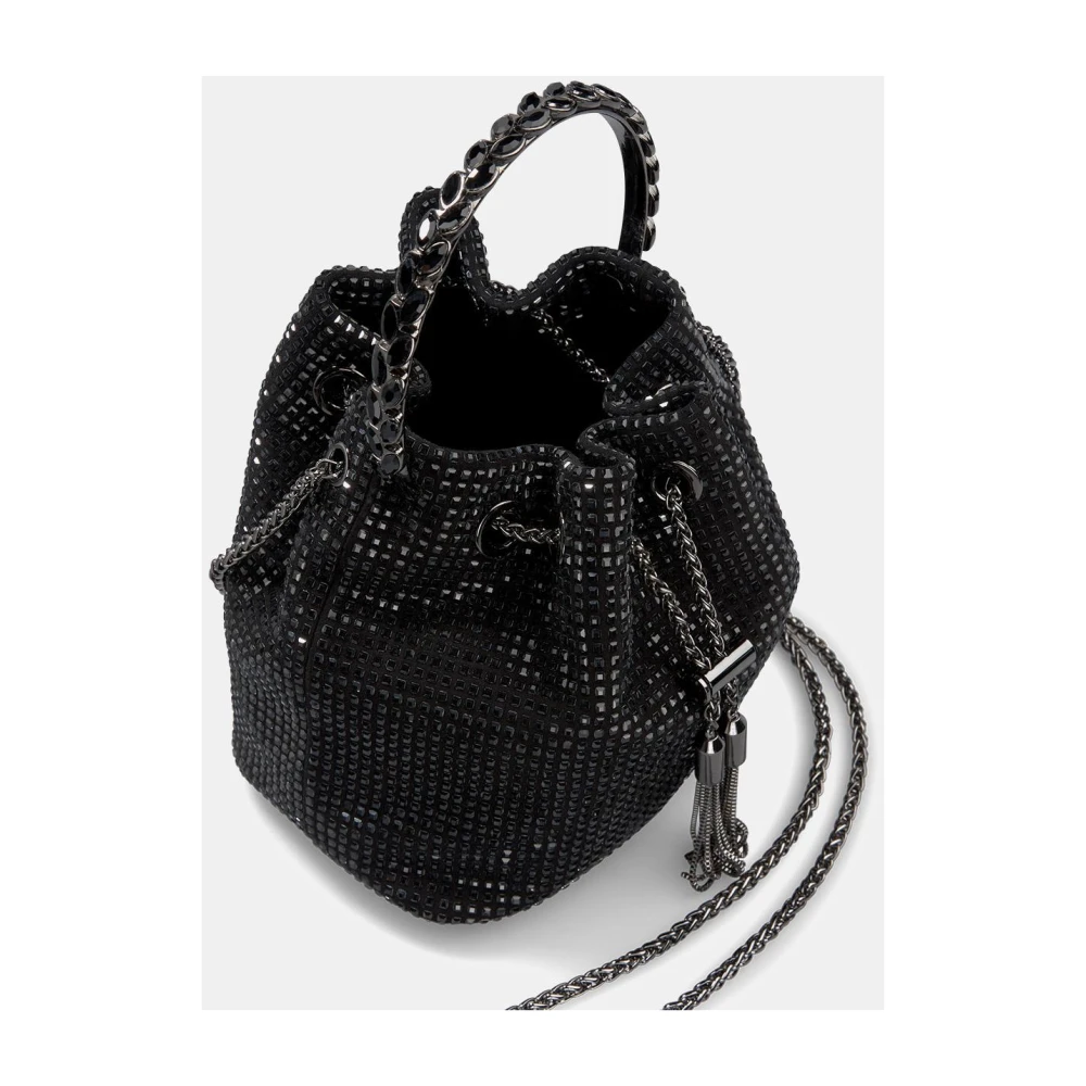 Alma en Pena Strass emmer met hangend detail Black Dames