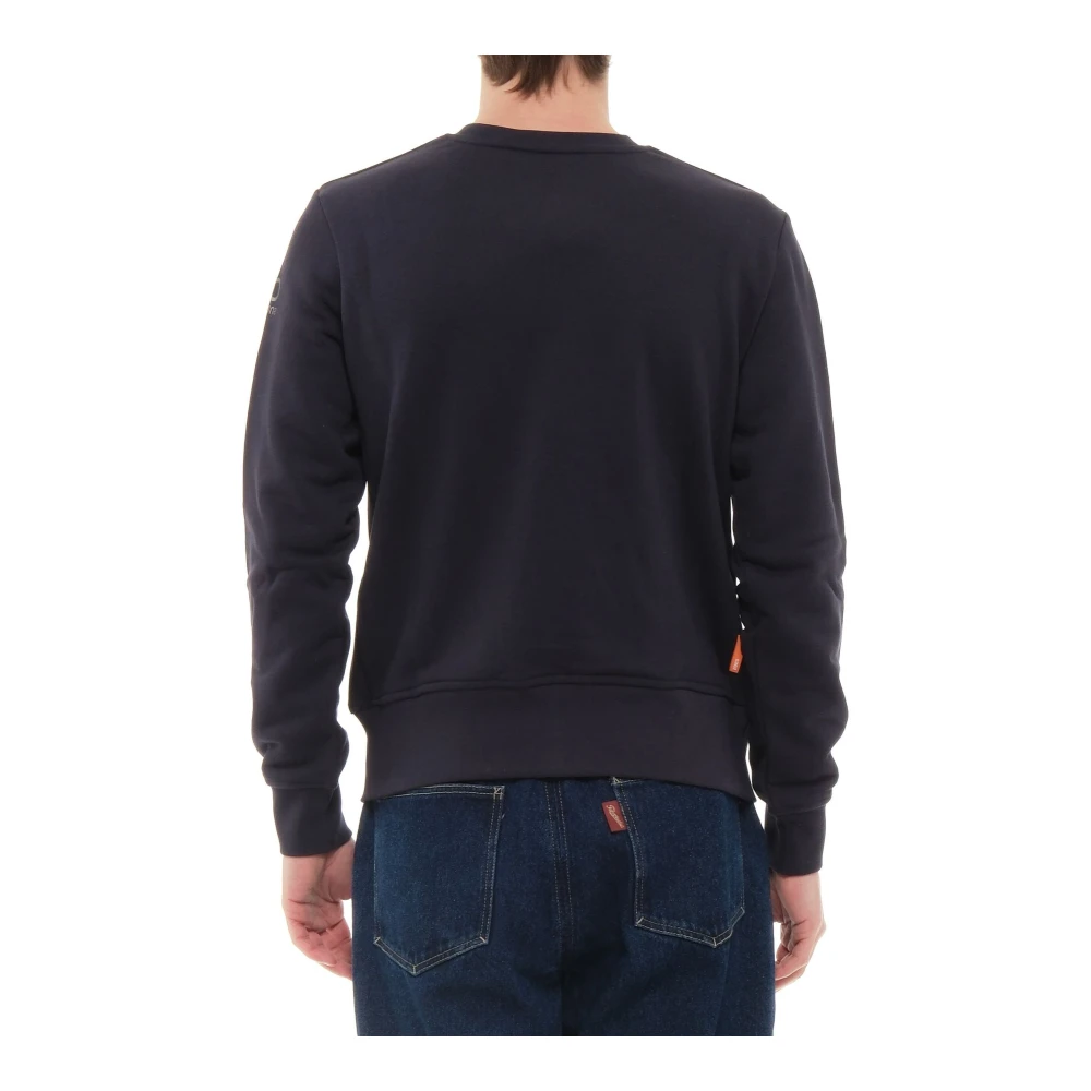 Suns Donkerblauw Stijlvol Sweatshirt Blue Heren