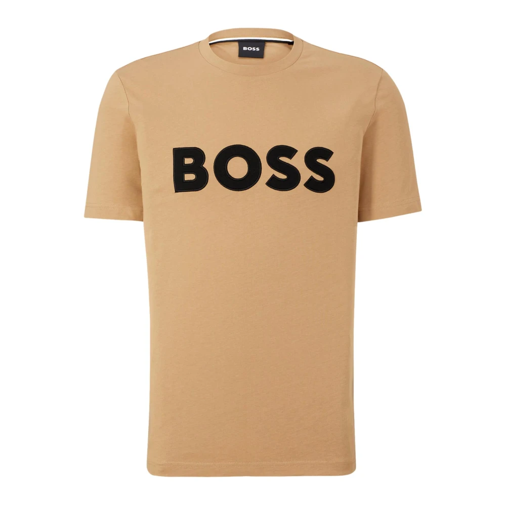 Hugo - Tops > T-Shirts - Beige - Hugo - Modalova