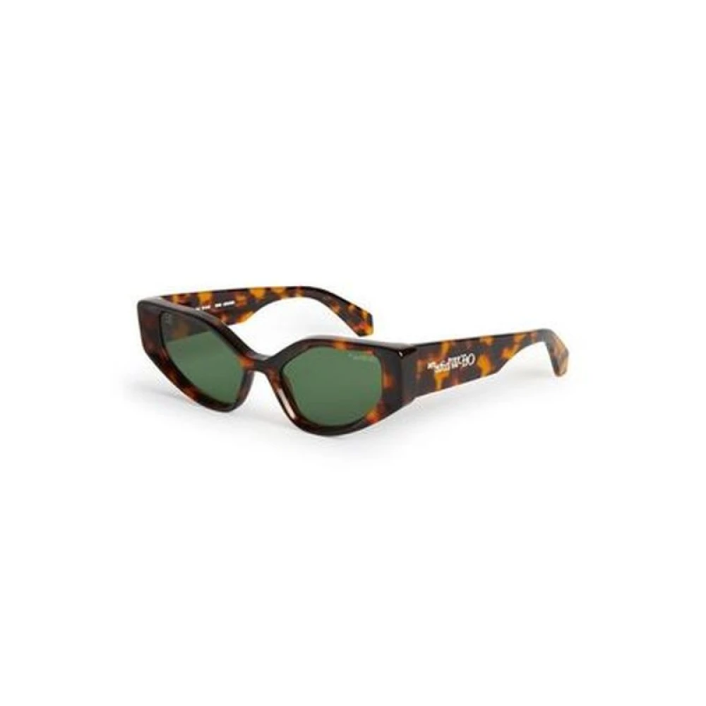 Off White Unisex Brown/White Memphis Sunglasses