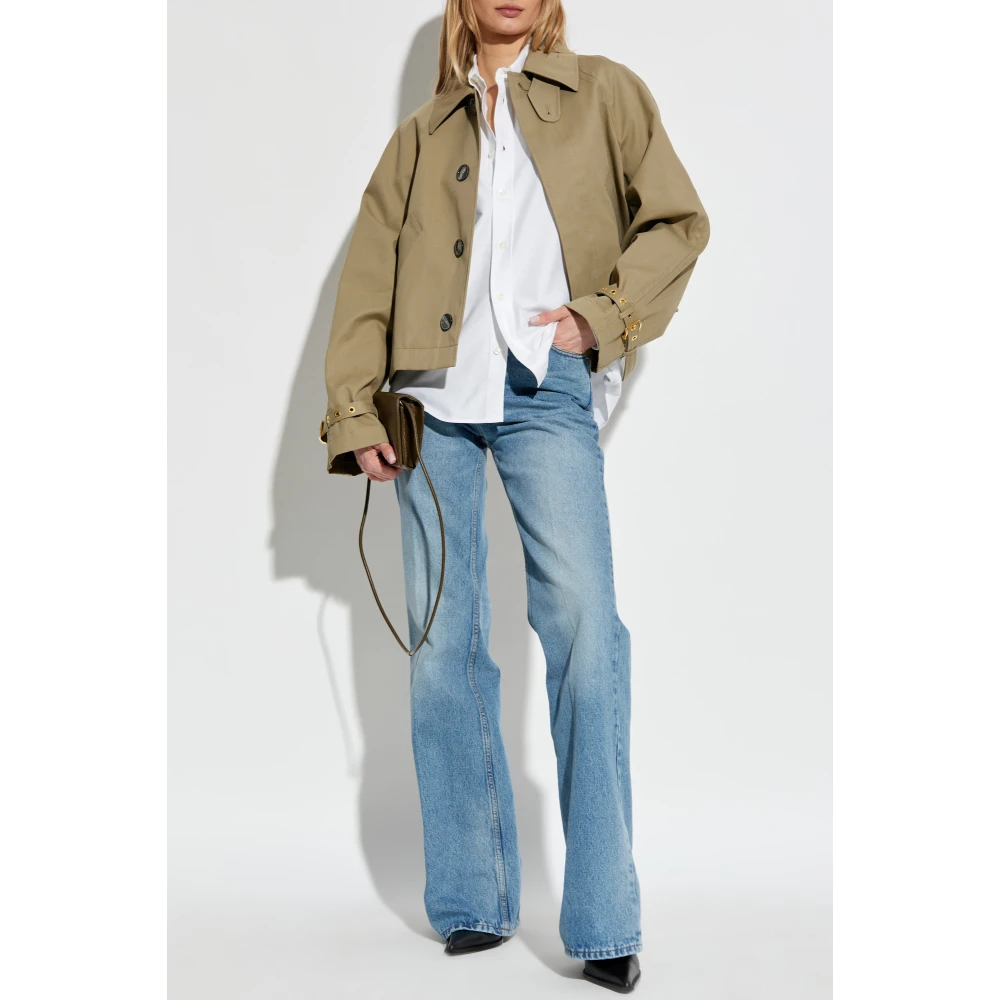 Ami Paris Lichte jas Green Dames