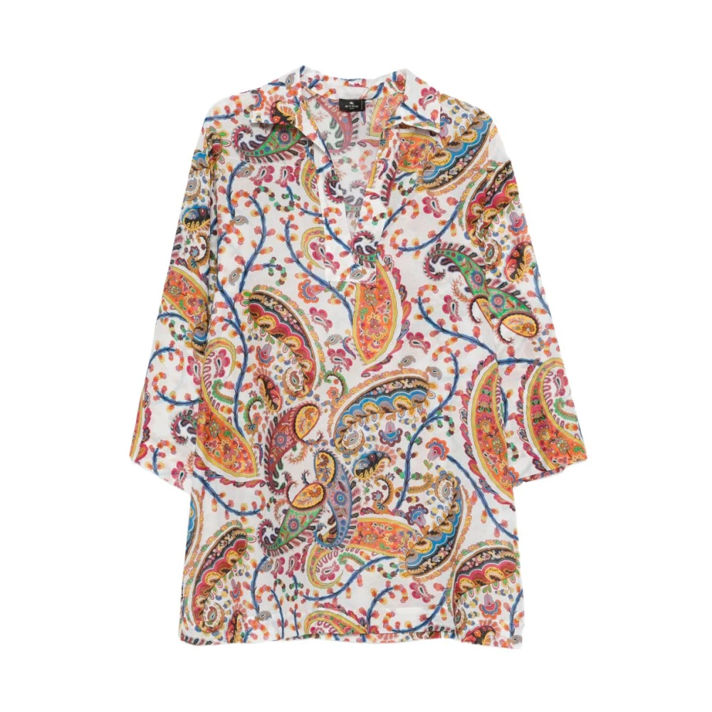 Etro Women's Multicolor Shirts - Blouses - M - Blouses & Shirts