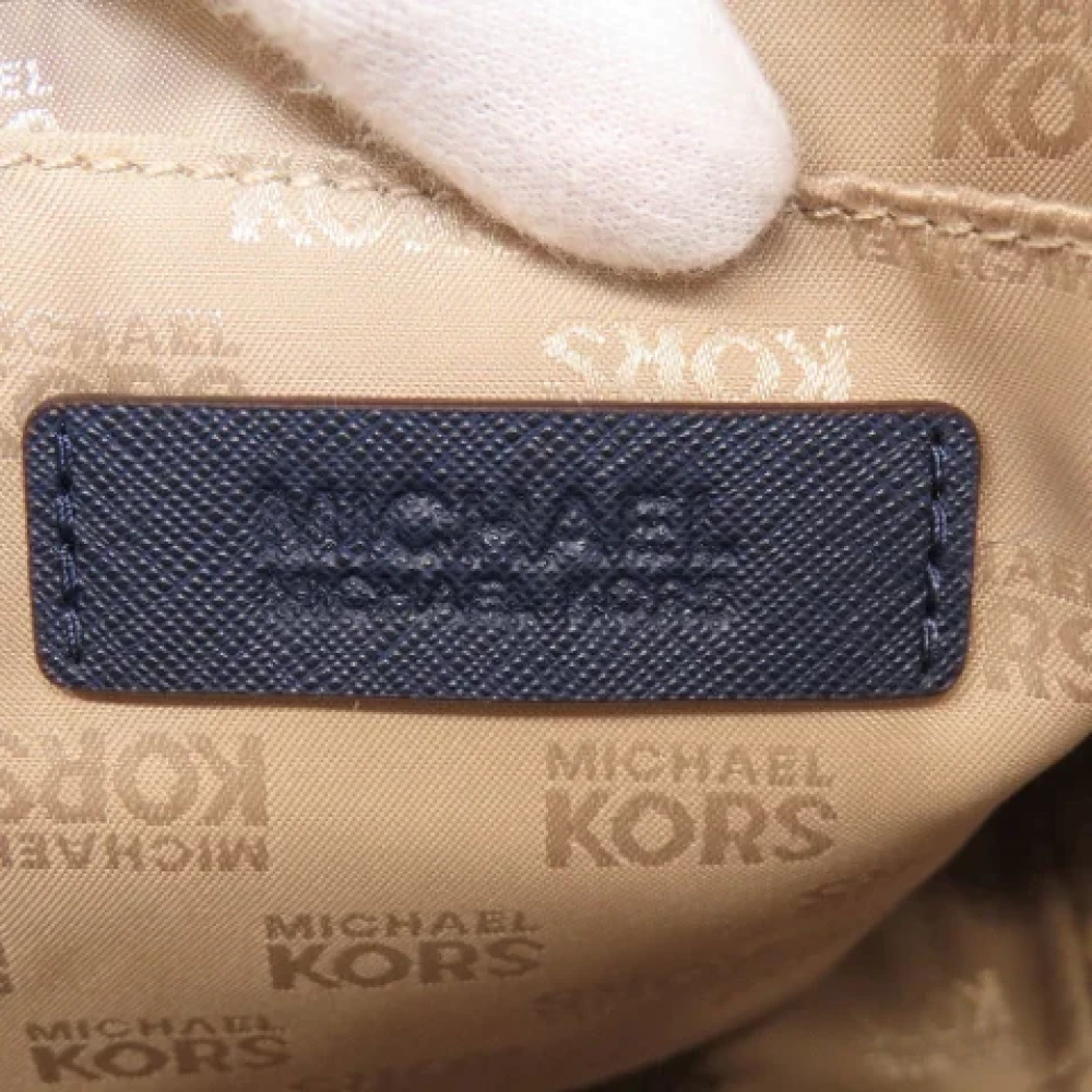 Michael Kors Pre-owned Fabric handbags Blue Dames