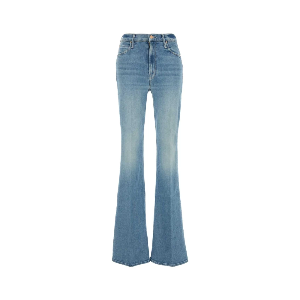 Mother Stretch Denim Doozy Jeans Blue Dames