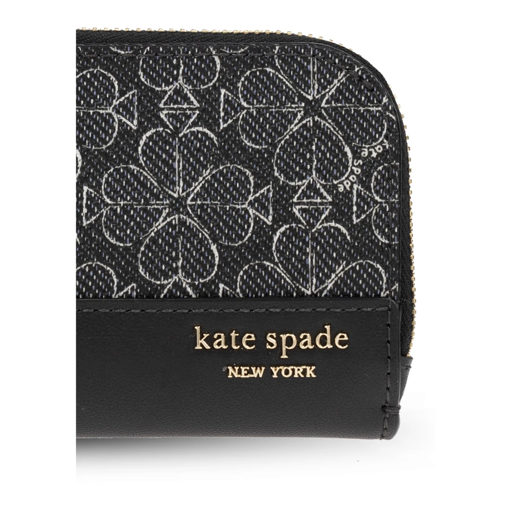 Kate Spade Portemonnee Spade Bloem Black Dames