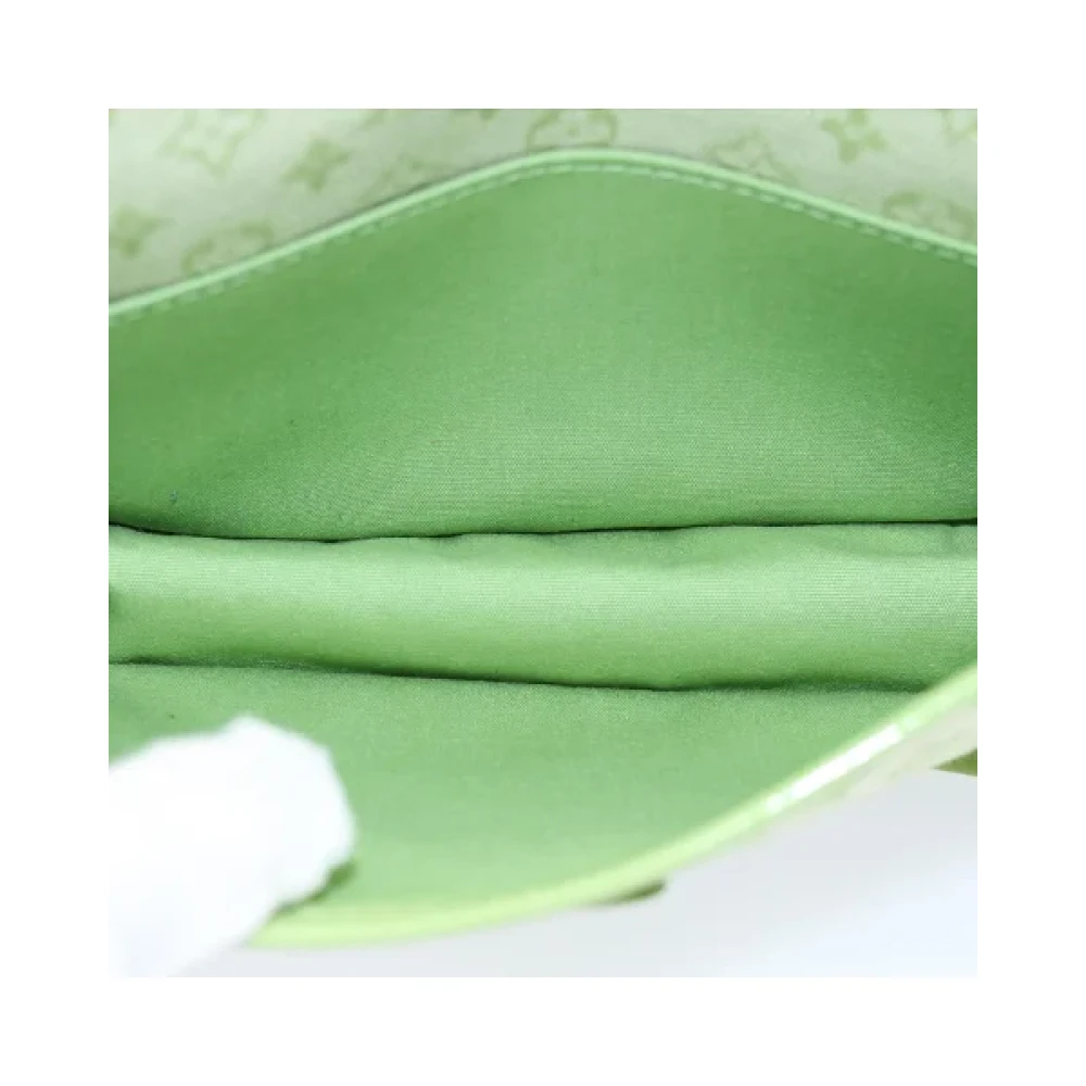 Louis Vuitton Vintage Pre-owned Canvas handbags Green Dames