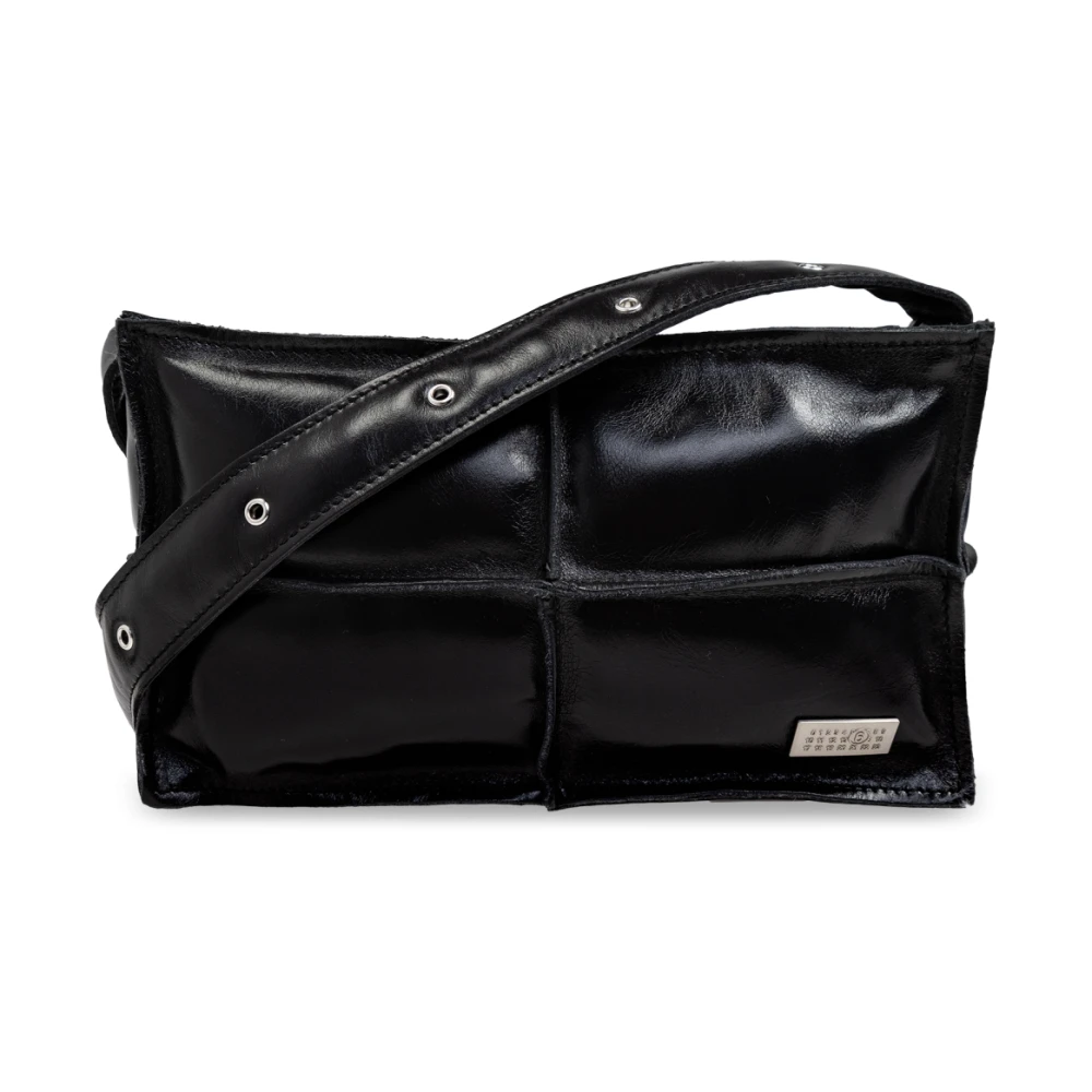 MM6 Maison Margiela Zwarte tassen met unieke stijl Black Dames