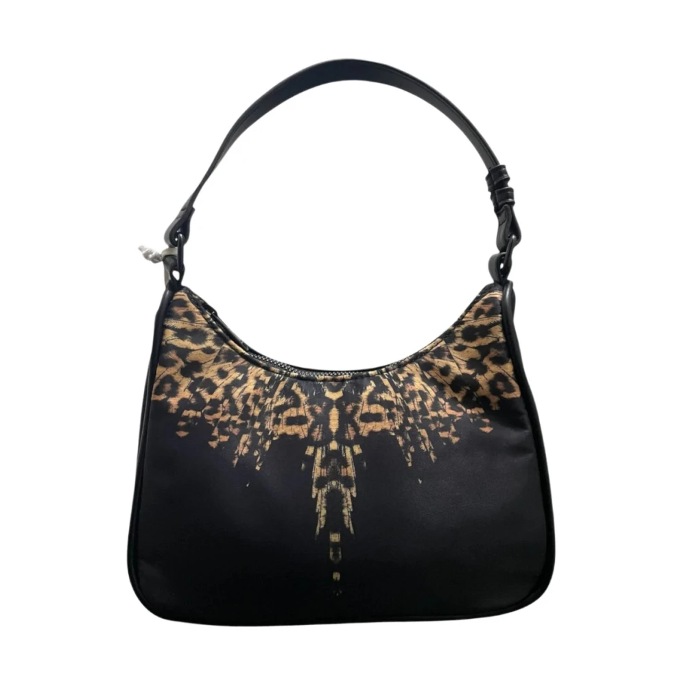 Marcelo Burlon Women's Black Shoulder Bag - Shoulder Bags - One Size - Bags