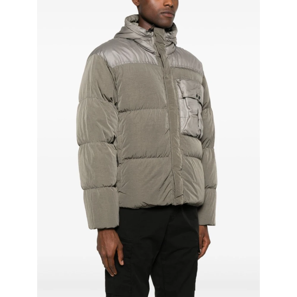 C.P. Company Stijlvolle jas voor alle seizoenen Gray Heren