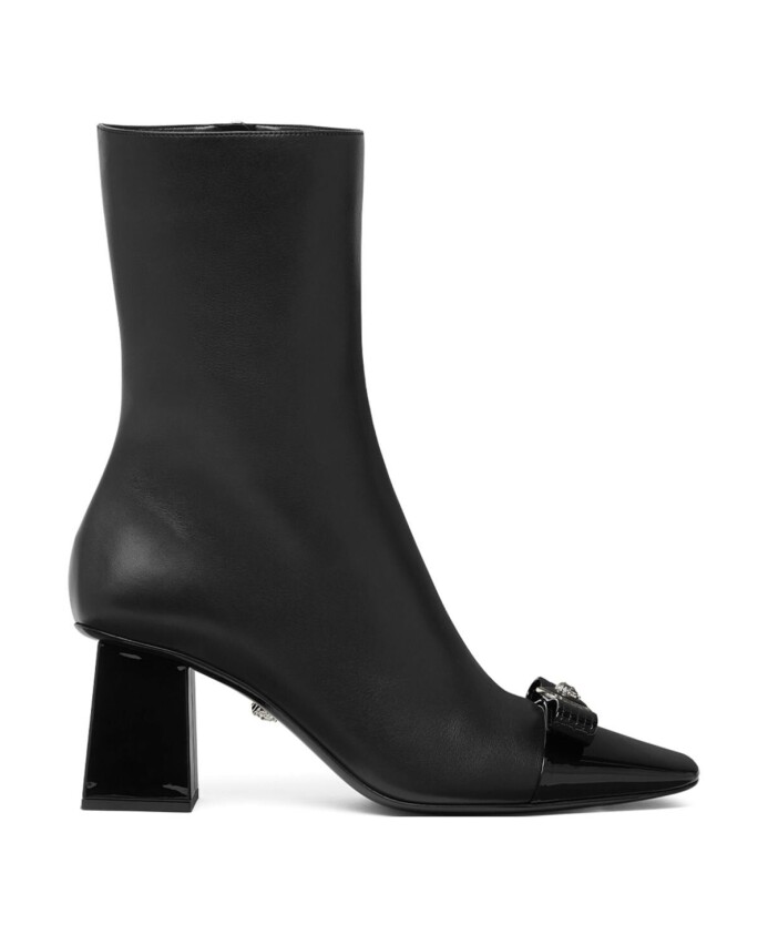 bottines-en-cuir-de-veau-noir