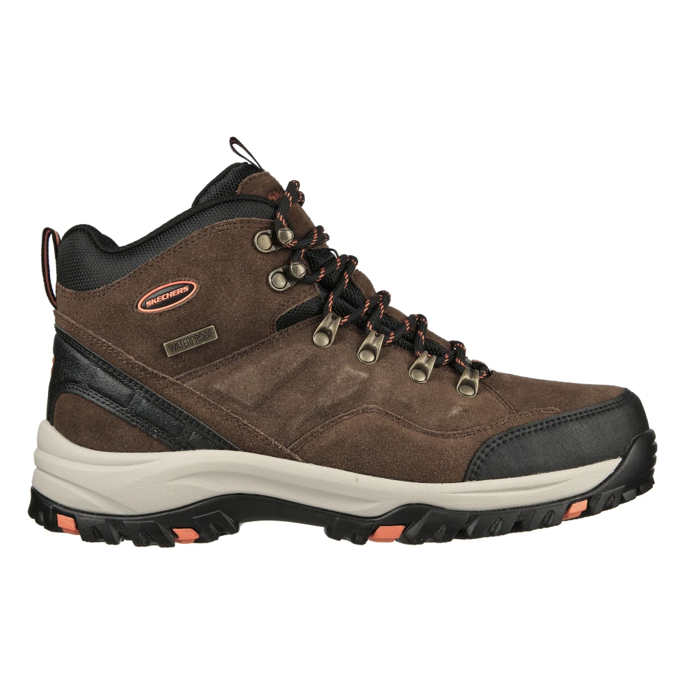 Skechers Waterdichte heren wandelschoenen Brown Heren