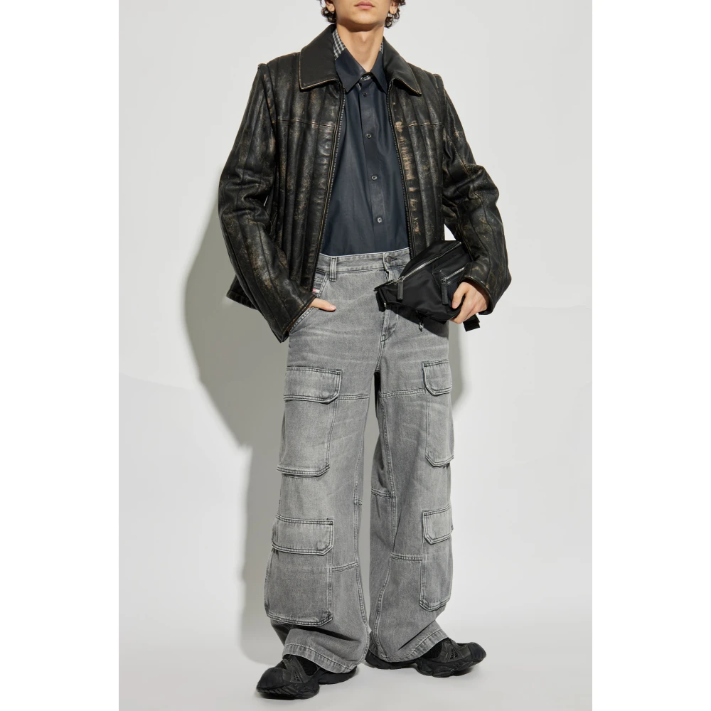 Diesel Jeans D-Touch-Cargo L.32 Gray Heren