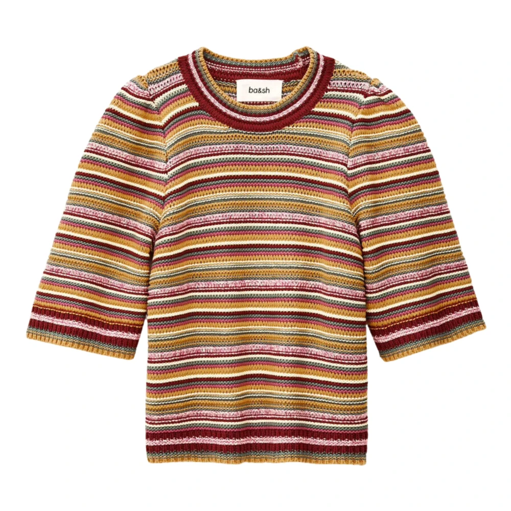 Ba&Sh Multicolor Round-Neck Knitwear, Female, Xs, Farfaela