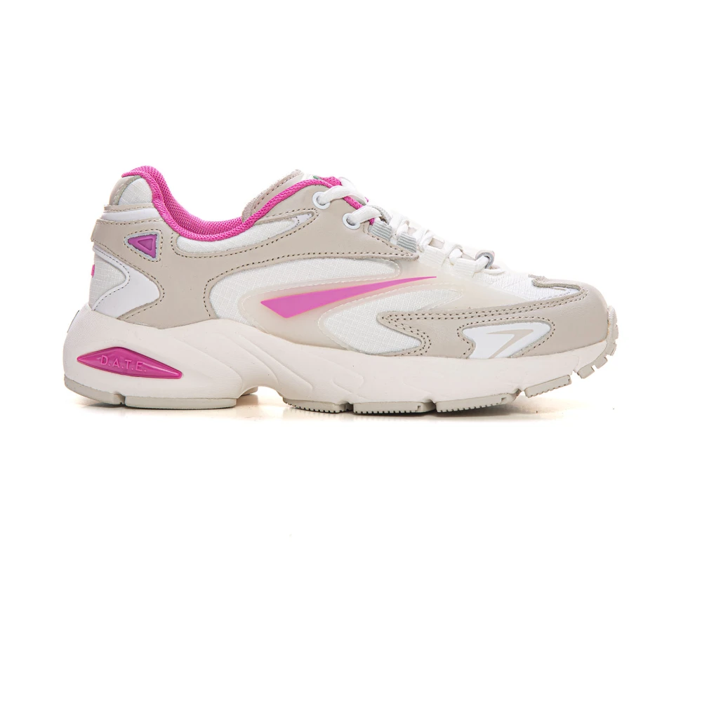 D.a.t.e. NET Sneaker met contrastkleurige details Dames Schoenen Veelkleurig Multicolor