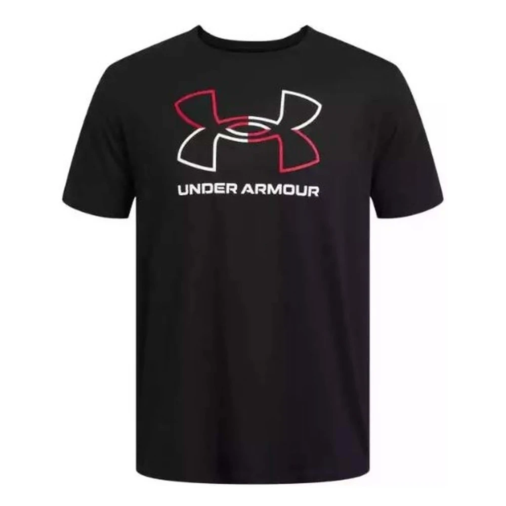 Under Armour T-shirt Black Heren