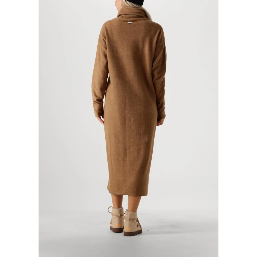 Penn&Ink N.Y Bruine Midi Jurk Veelzijdig en Elegant Brown Dames