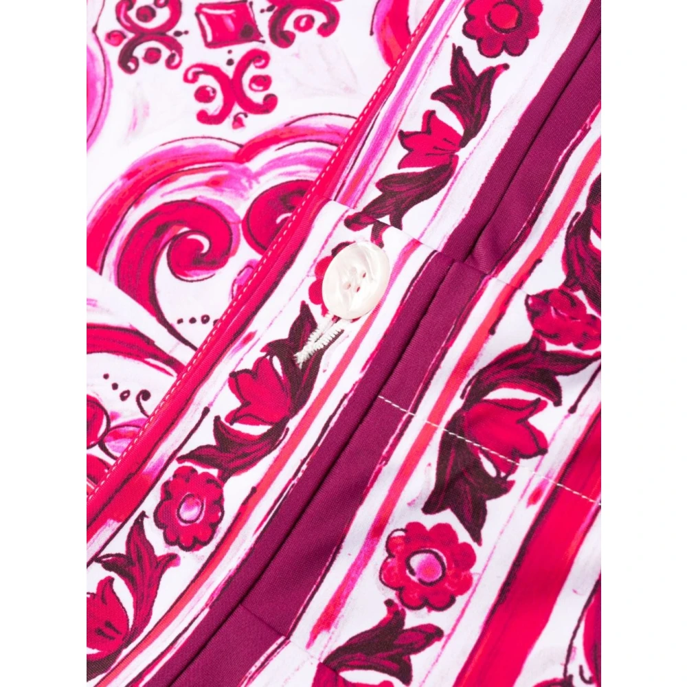 Dolce & Gabbana Stijlvolle Broek Pink Dames