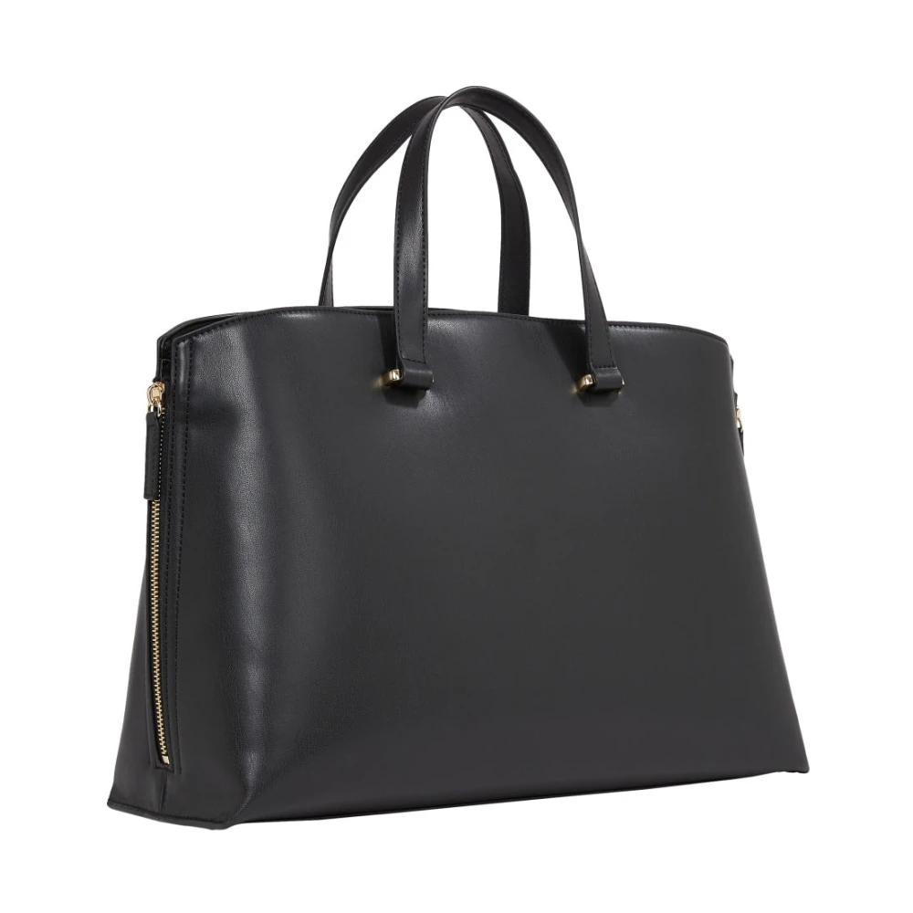 Tommy Hilfiger Zwarte Tote Tas voor Vrouwen Black Dames