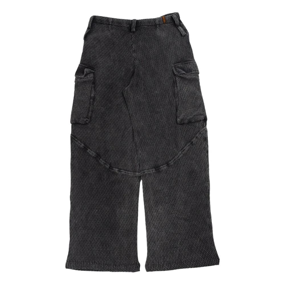 Isa Boulder Donkergrijze Plait Zakbroek Gray Heren