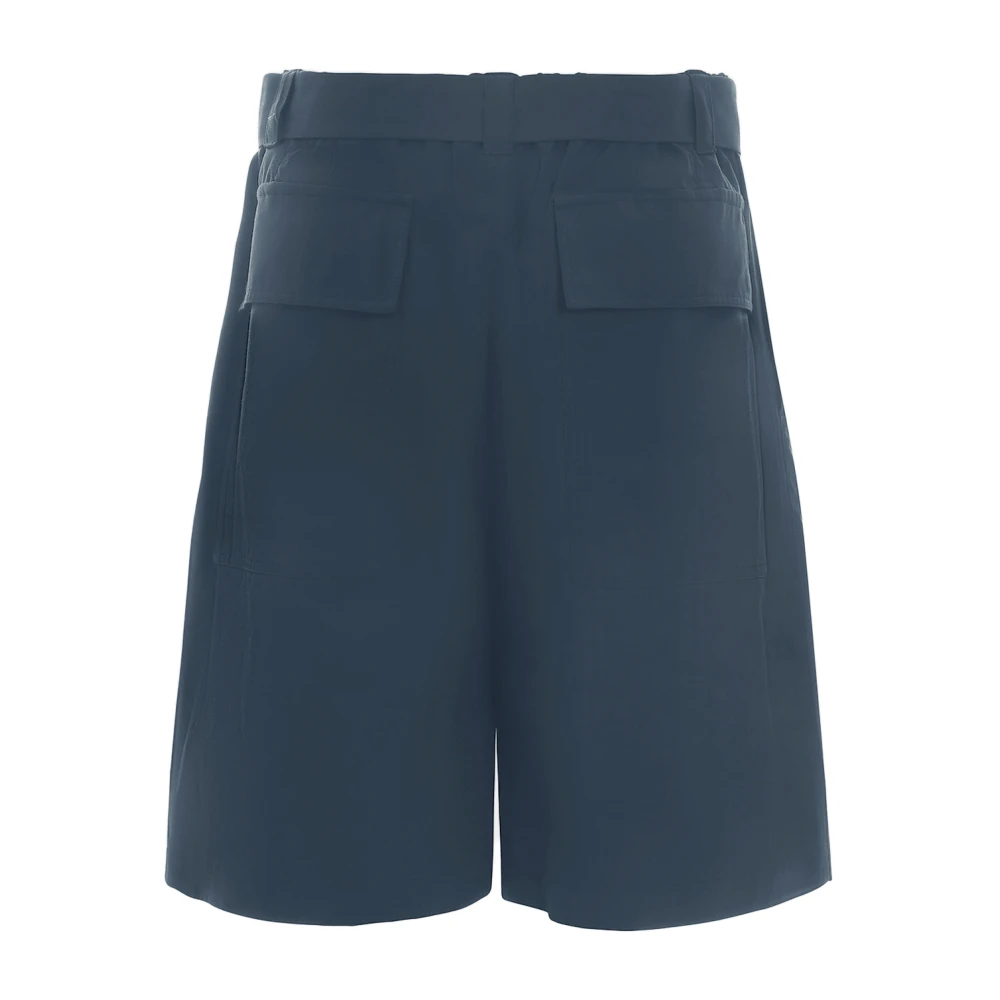 Jil Sander Cargo Riem Shorts Blue Heren