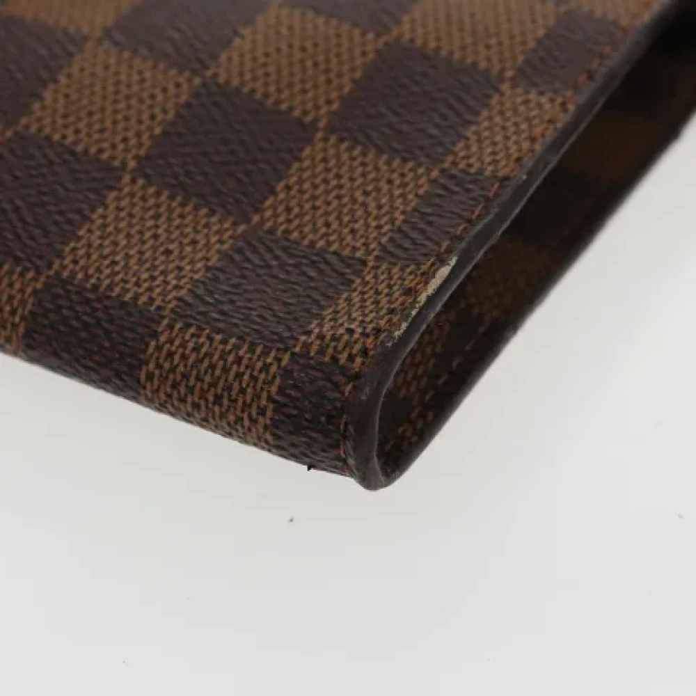 Louis Vuitton Vintage Pre-owned Canvas pouches Brown Dames