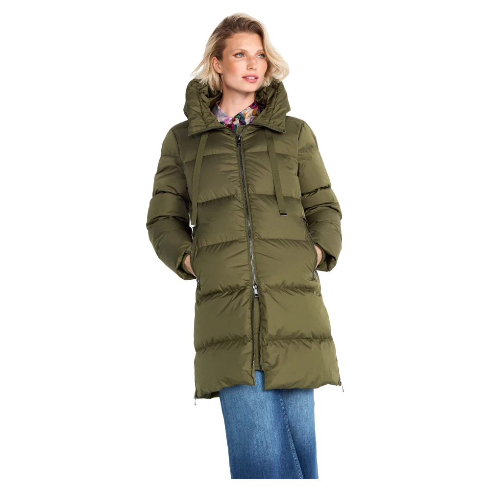 Rich & Royal Pufferjas Dons Wintermode Green Dames