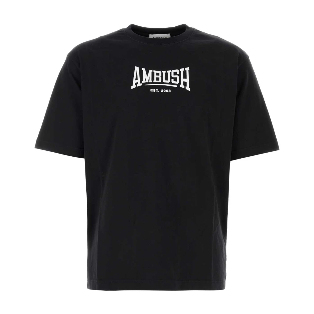 Ambush Stijlvol Zwart Katoenen T-Shirt Black Heren