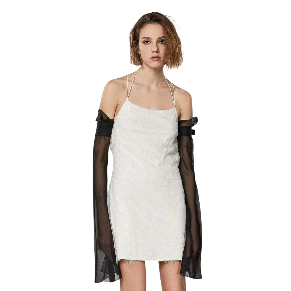 Patrizia Pepe Femme Gris - Dresses > Occasion Dresses > Party Dresses