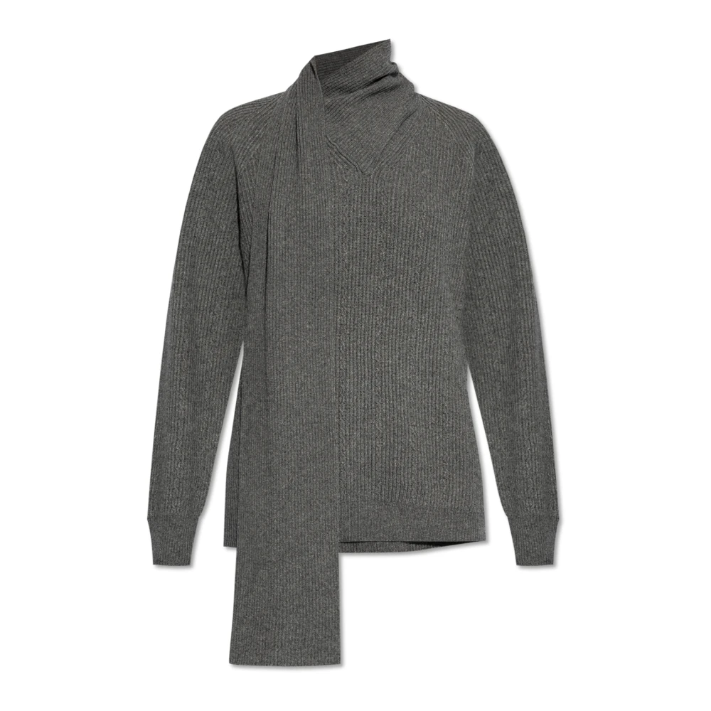 ETRO Trui met decoratieve sjaal Gray Dames
