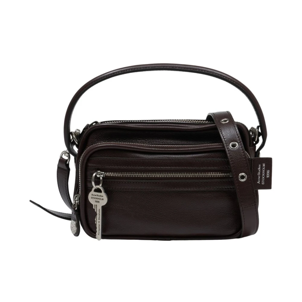 Acne Studios Women's Brown Camero Kit Crossbody Bag - Handbags - One Size - Bags
