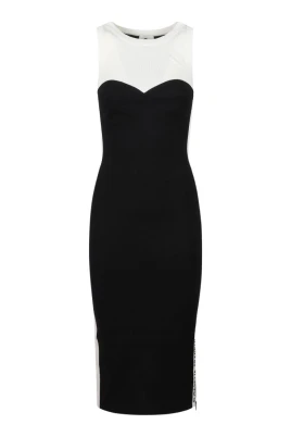 Sleeveless Knit Midi Dress
