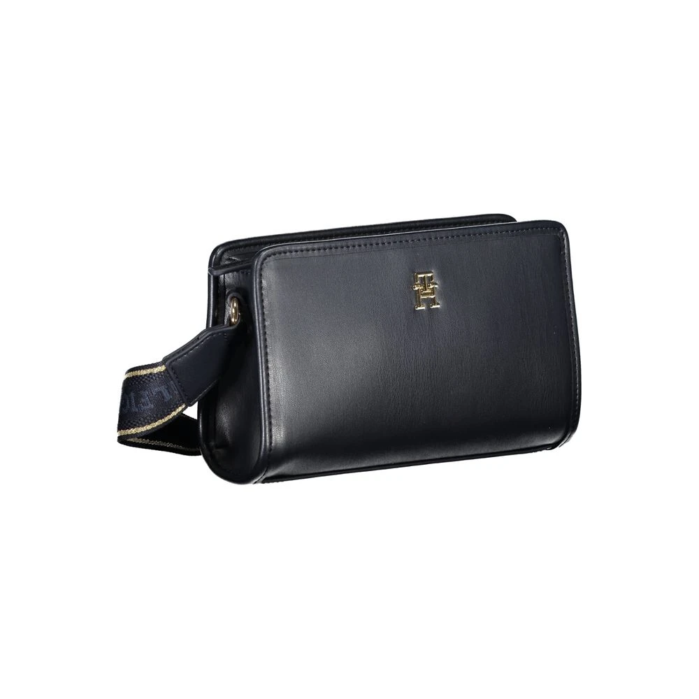 Tommy Hilfiger Blauwe Verstelbare Schoudertas met Rits Blue Dames