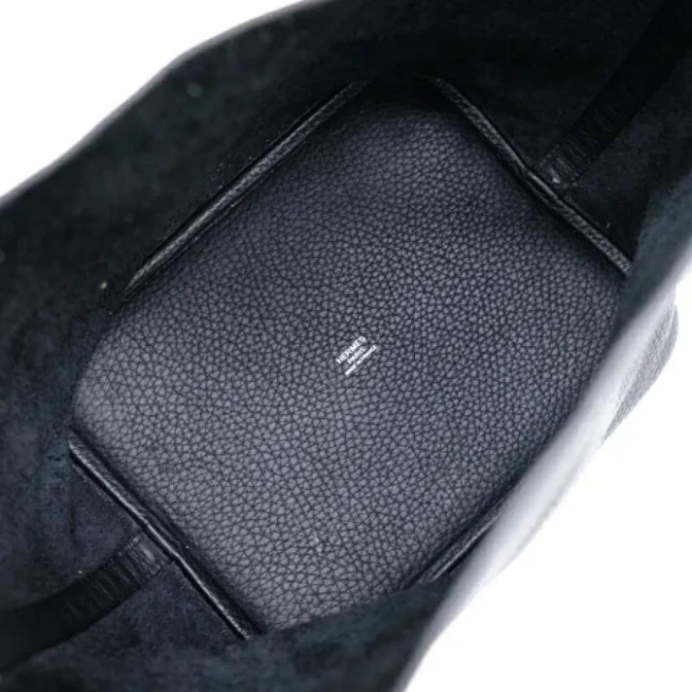 Hermès Vintage Pre-owned Fabric handbags Black Dames