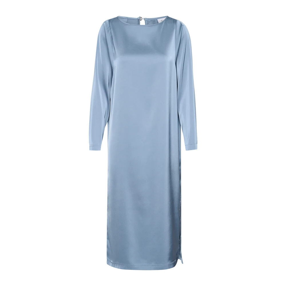 Saint Tropez Elegante Hafiasz Jurk Flint Stone Blue Dames
