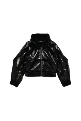 black-faux-fur-trim-hooded-jacket