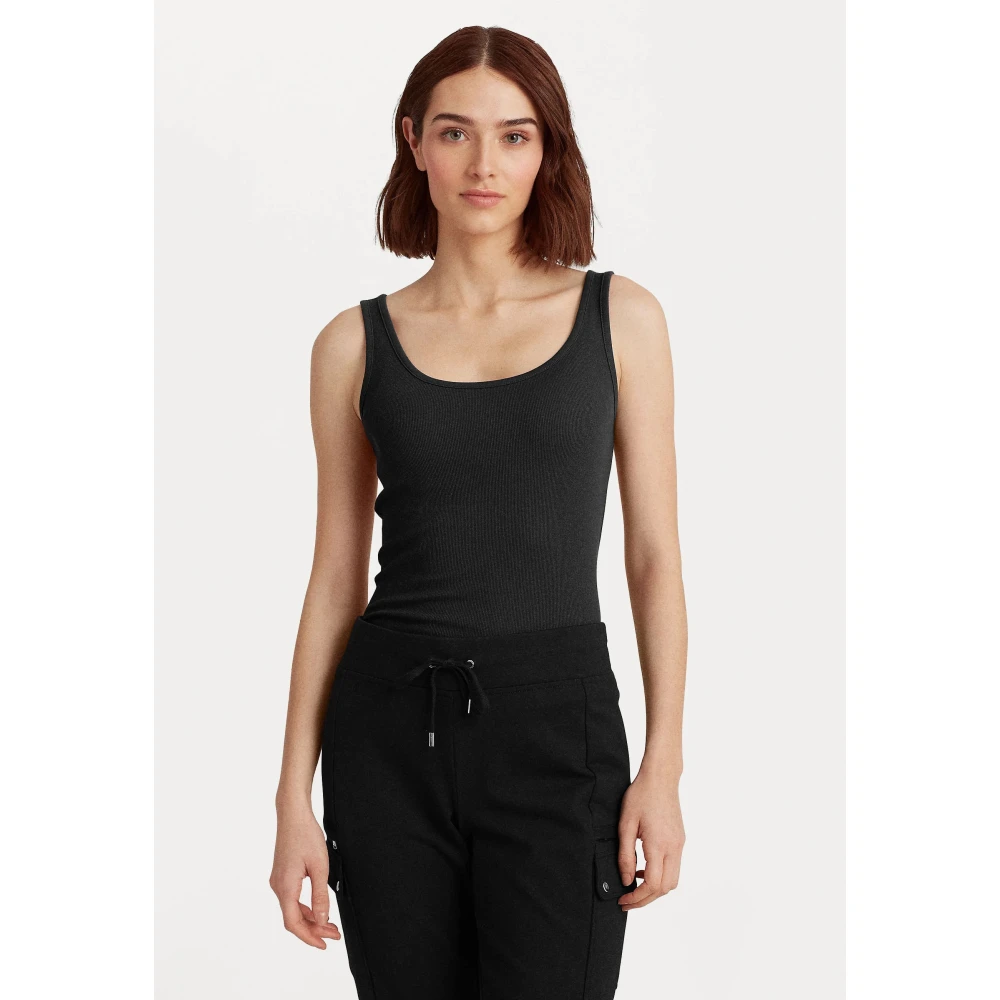 Ralph Lauren Kelly Mouwloze Knit Black Dames