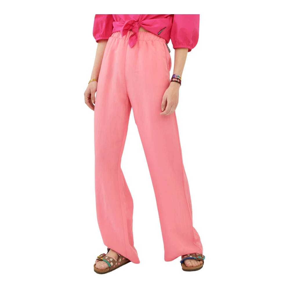 Trousers > Wide Trousers - - Silvian Heach - Modalova