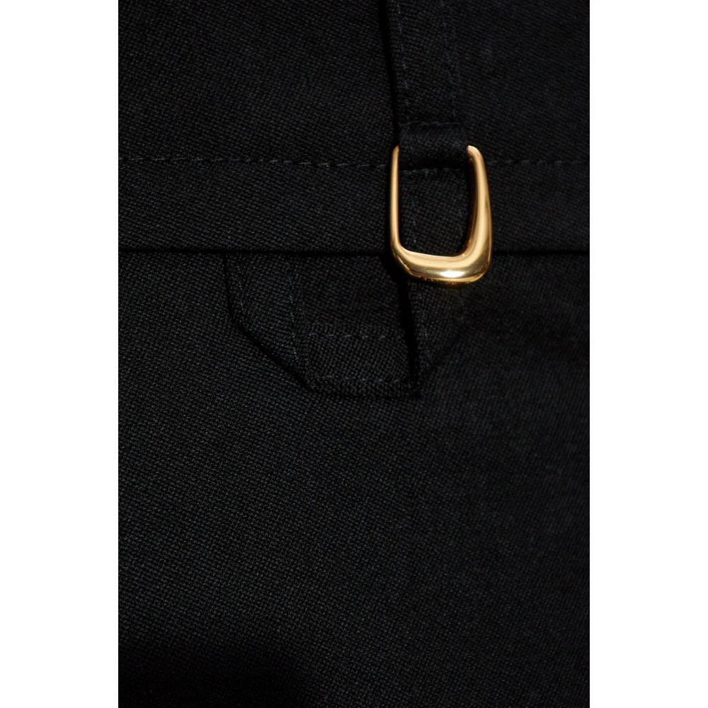 Jacquemus Broek Tibau Black Dames