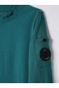 pull-a-col-rond-vert-pour-enfants