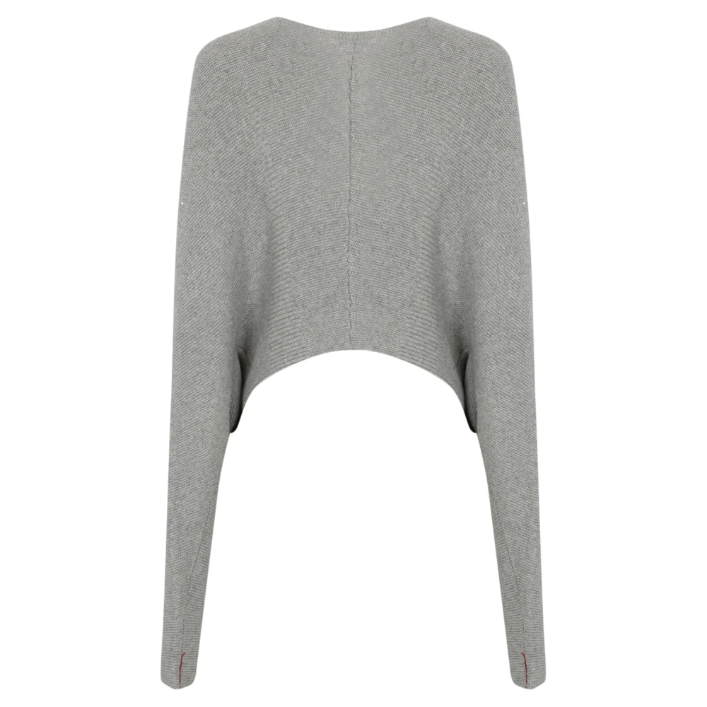 Liviana Conti Kasjmier V-hals Trui Grijs Gray Dames