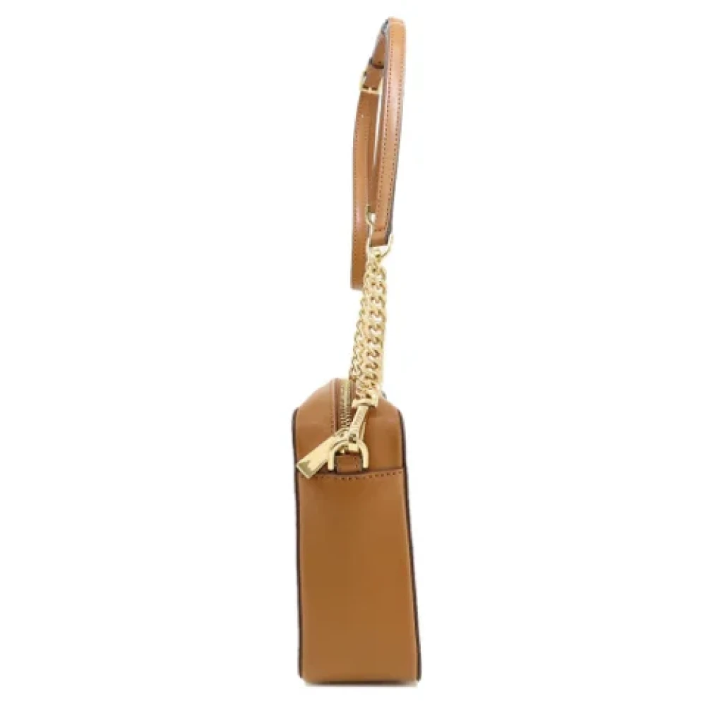 Michael Kors Pre-owned Canvas shoulder-bags Brown Dames