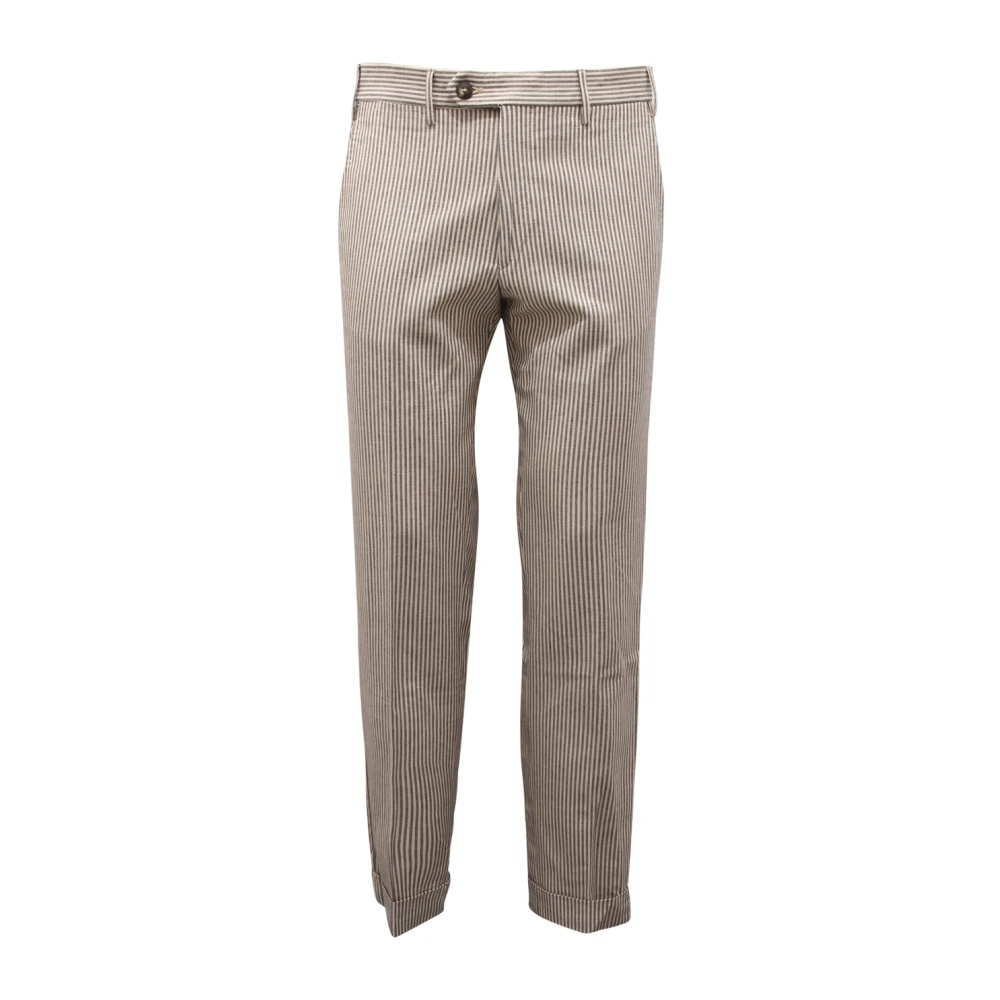 Michael Coal Men's Multicolor Straight Trousers, W34, Regular Fit Trousers Made In Italy