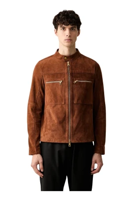 Mock Double-Zip Racerjacka