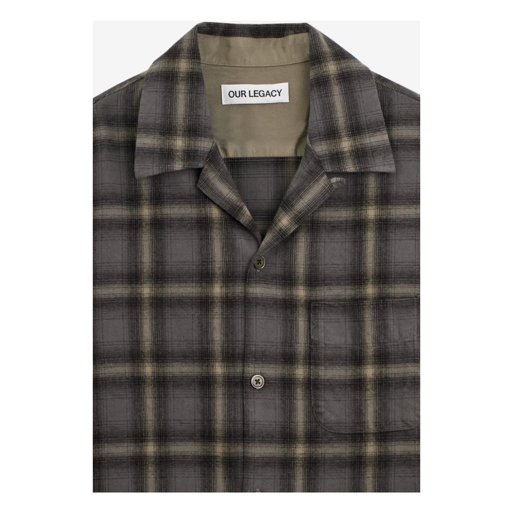 Our Legacy Stijlvolle Overhemden Collectie Brown Heren