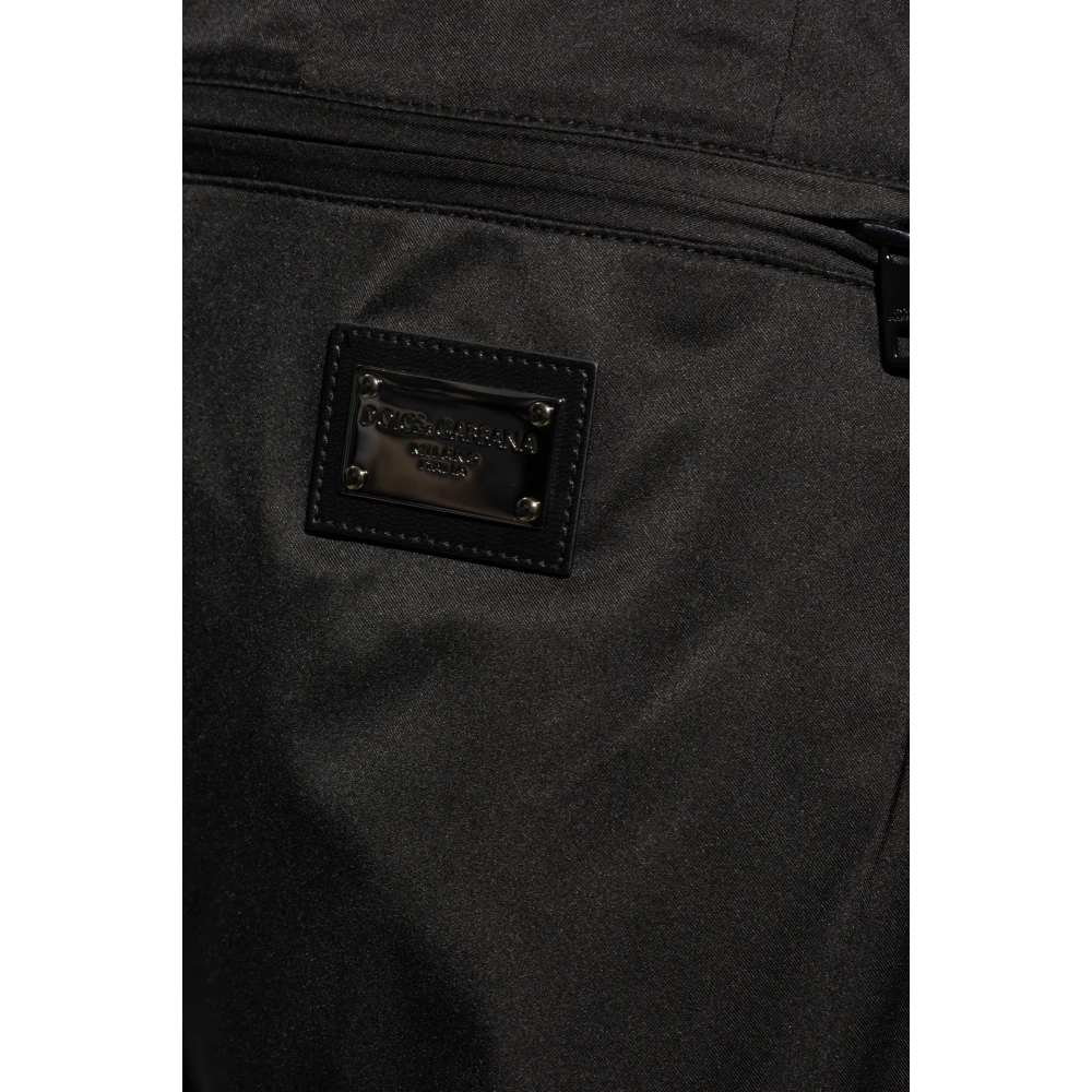 Dolce & Gabbana Broek met stiksels op de benen Black Heren