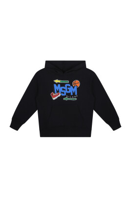 black-logo-print-hoodie