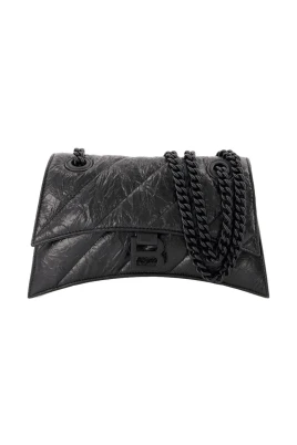 Quiltad Crush Chain Hobo Väska